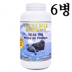 물개Omega3,(성기능증강,성인병예방) 500mg, 300정 6병